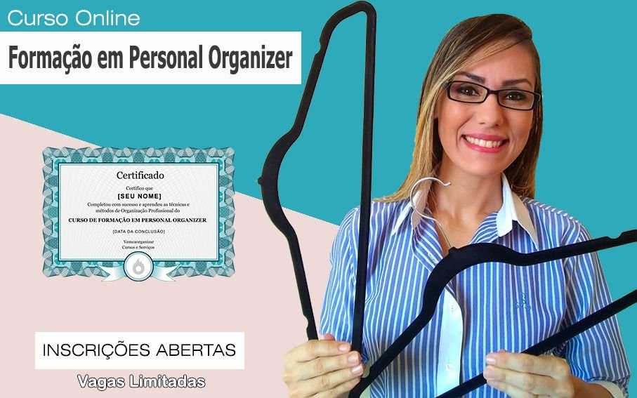 Curso de Personal Organizer Online com Certificado 2 Curso de Personal Organizer Online, com Certificado de Conclusão